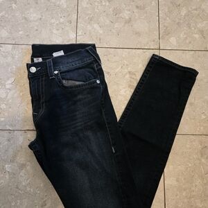 Men's True Religion 33x33 Rocco Relaxed Skinny Jeans